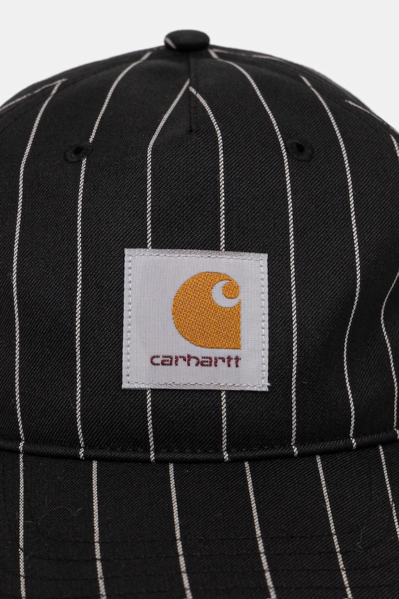 Carhartt WIP wool blend baseball cap Seaton Cap black I034348.2MBXX