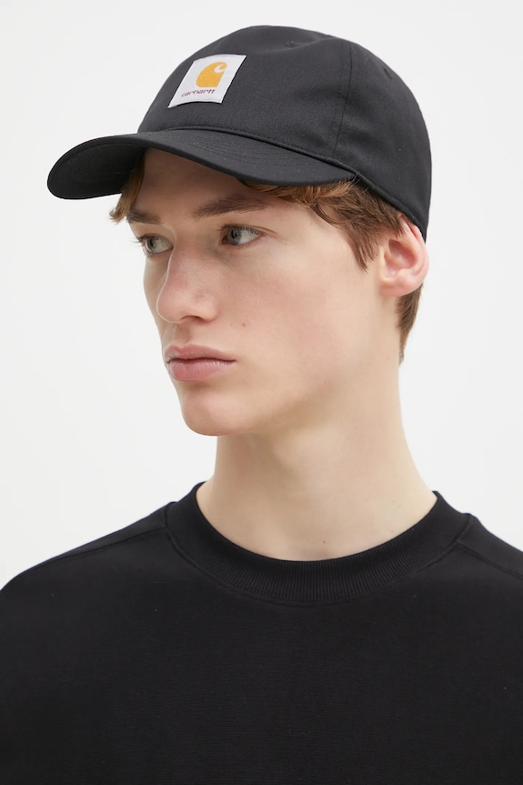 Carhartt WIP berretto da baseball Seaton Cap semplice nero I034348.89XX