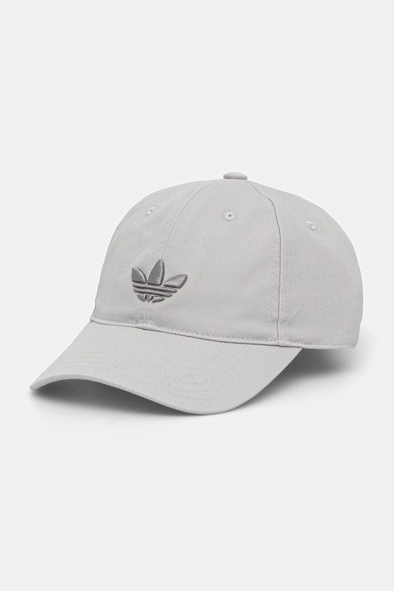 adidas Originals berretto da baseball in cotone cotone grigio JC6029