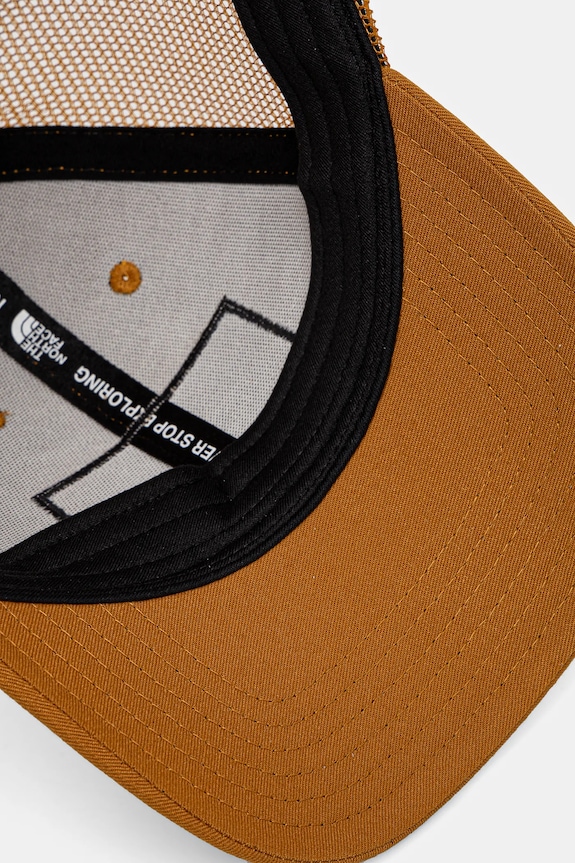 The North Face czapka z daszkiem Mudder Trucker brązowy NF0A5FXAVC71