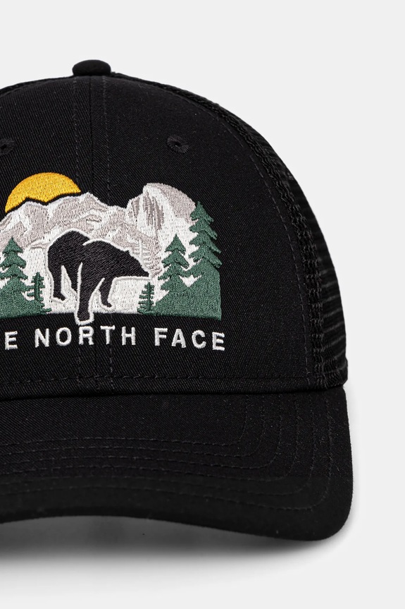 The North Face czapka z daszkiem Embroidered Mudder Trucker NF0A7WH396O1 czarny SS25