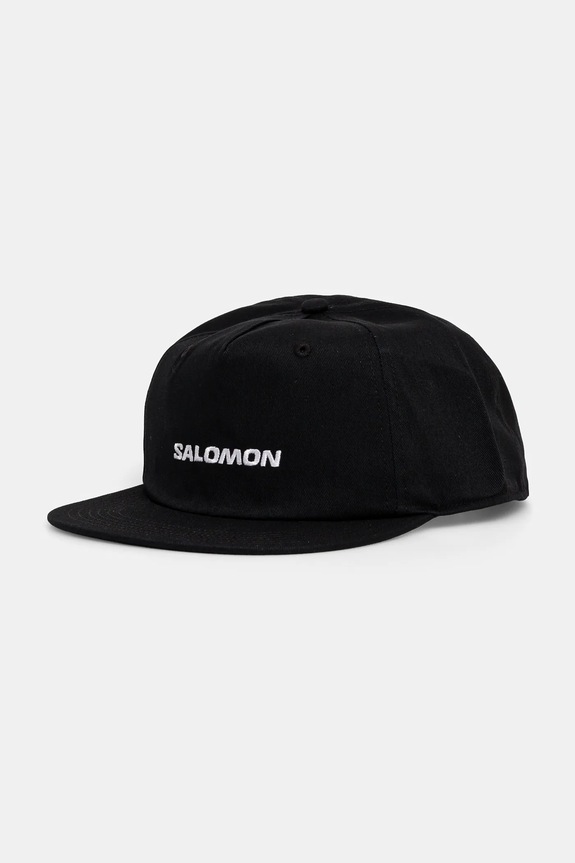 Salomon czapka z daszkiem aplikacja czarny LC2528100