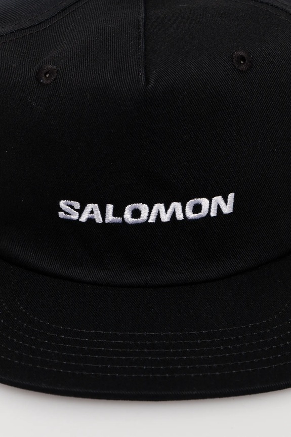 Salomon czapka z daszkiem LC2528100 czarny SS25