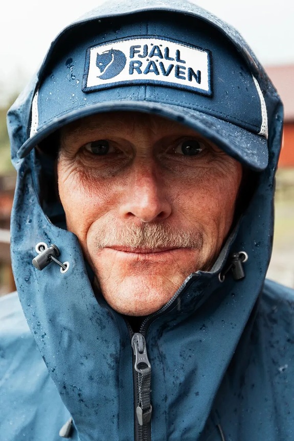 Fjallraven czapka z daszkiem Langtradarkeps F13100182 granatowy