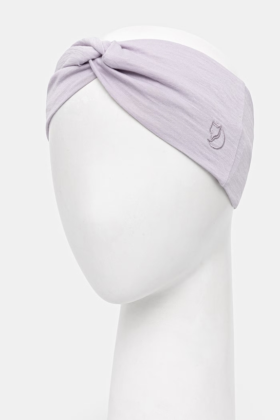 Fjallraven Banda de susținere cu lână merino Abisko violet F84782