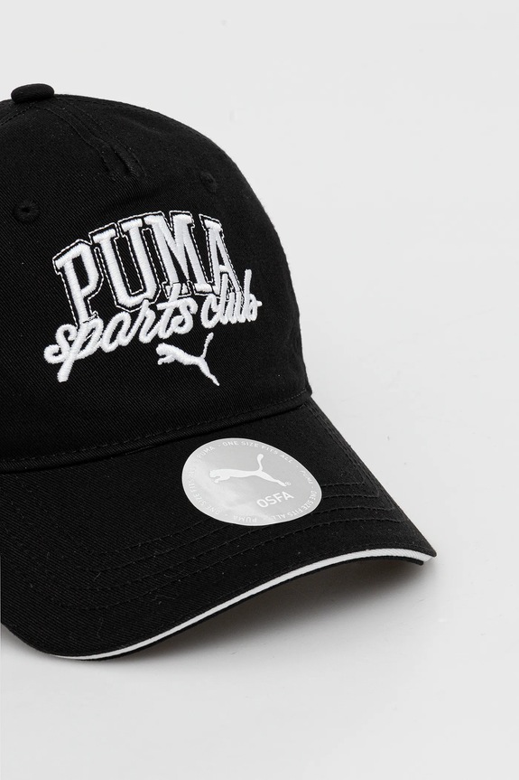 Puma czapka z daszkiem 25989 czarny SS25