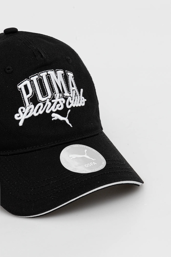 Puma czapka z daszkiem 25989 czarny SS25