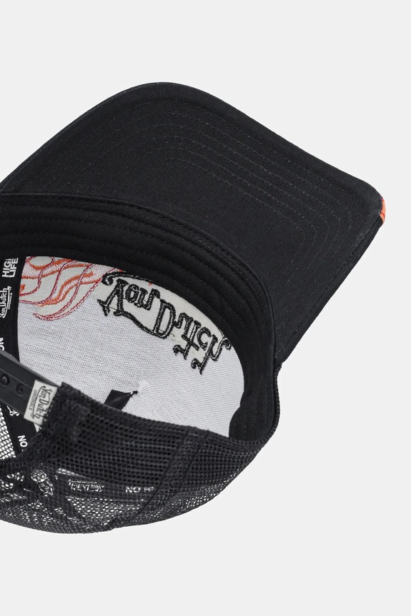 Von Dutch czapka z daszkiem czarny 7030858