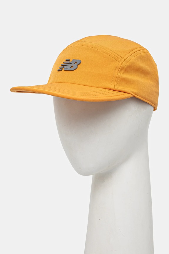 New Balance czapka z daszkiem Performance pozostałe pomarańczowy LAH51001SIZ