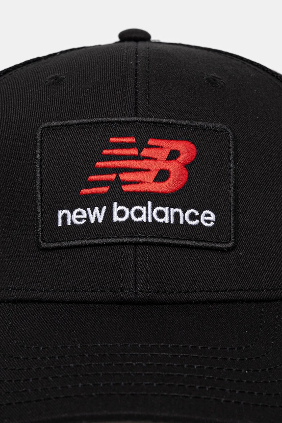 New Balance czapka z daszkiem LAH51016BK czarny SS25