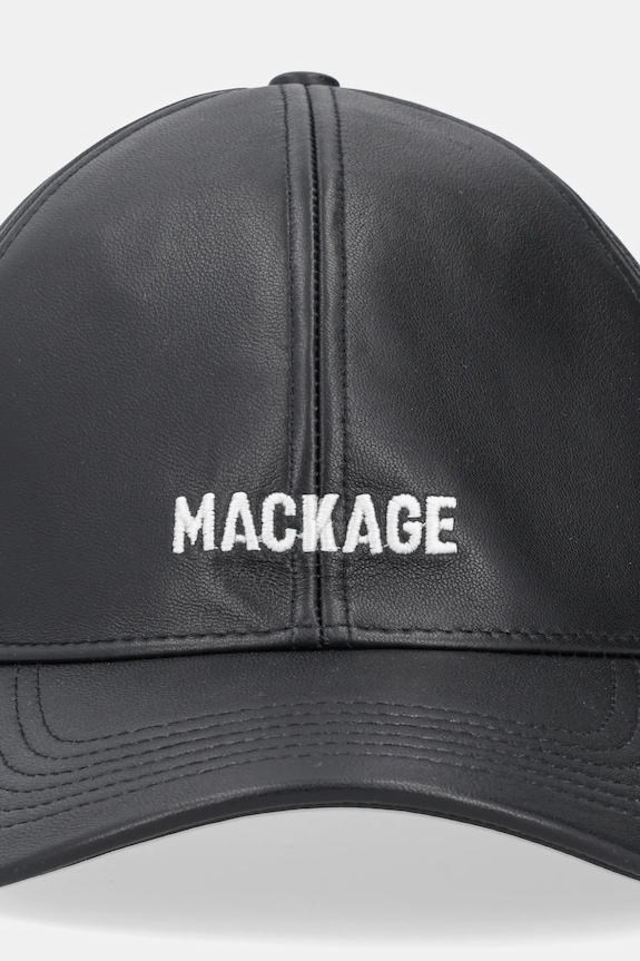 MACKAGE czapka z daszkiem bawełniana ANDERSON.L czarny SS25