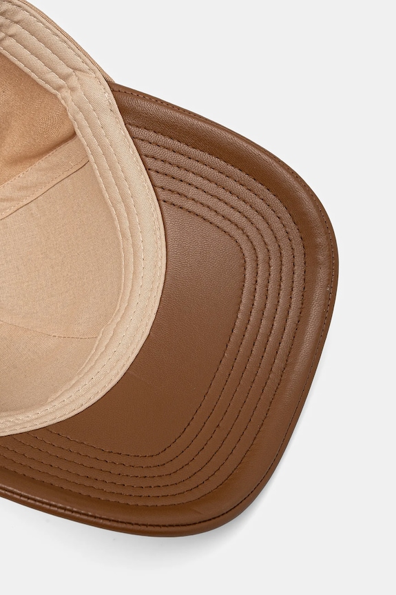 MACKAGE berretto da baseball in cotone beige ANDERSON.NV