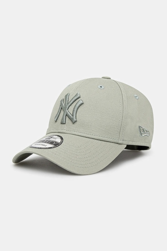 Bavlněná baseballová čepice New Era bavlna zelená 60595160