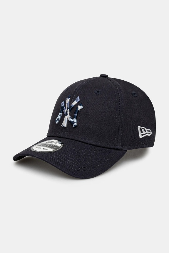 New Era cotton baseball cap cotton navy 60595180