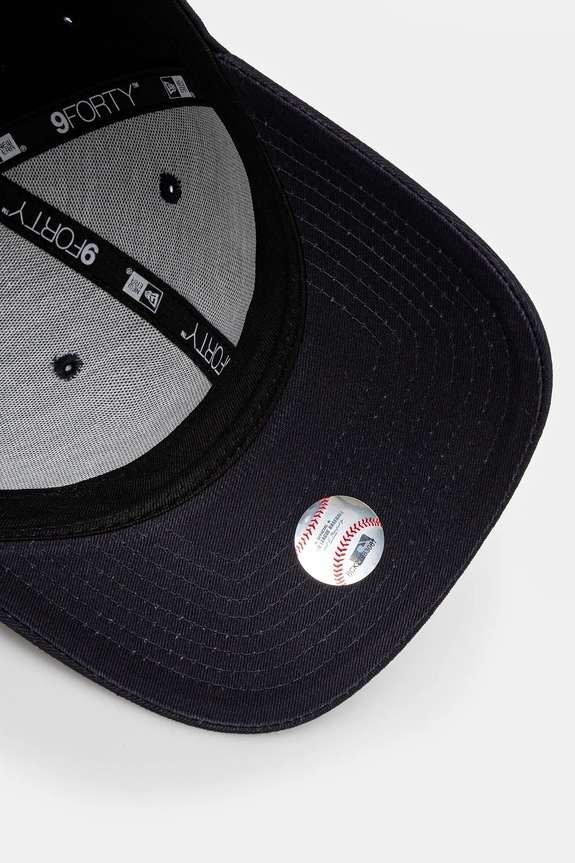 Βαμβακερό καπέλο του μπέιζμπολ New Era σκούρο μπλε 60595180