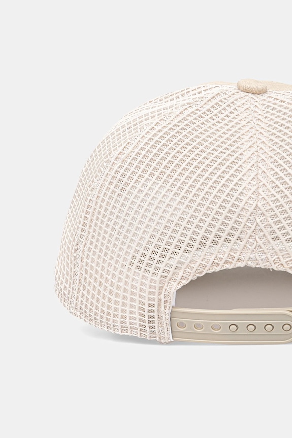 New Era czapka z daszkiem bawełniana beżowy 60595149