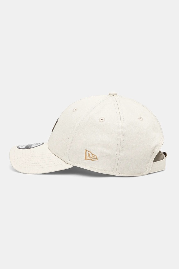 Akcesoria New Era czapka z daszkiem bawełniana 60595306 beżowy