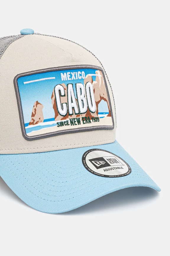 New Era czapka z daszkiem bawełniana 60595298 niebieski SS25