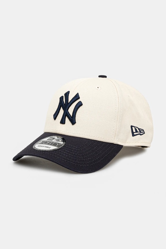 New Era berretto da baseball in cotone COLOURBLOCK 9FORTY® stampa all-over beige 60595215