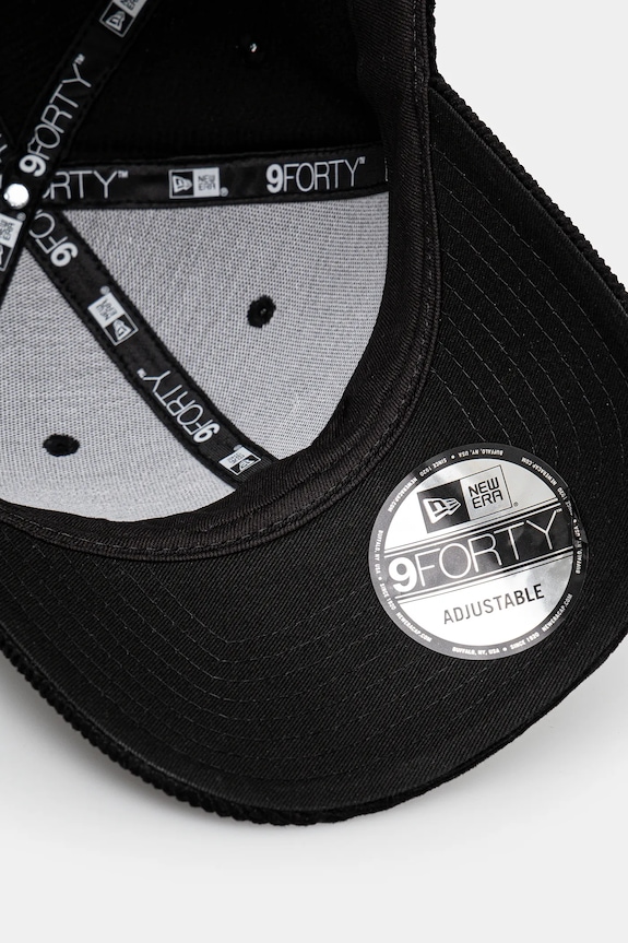 New Era corduroy baseball cap black 60595254