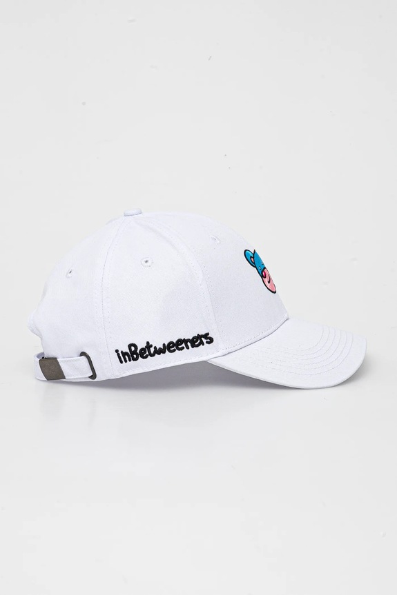 Accesorii Inbetweeners șapcă de baseball din bumbac S5TWUABC059 alb