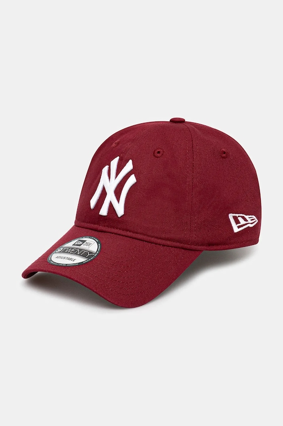 New Era pamut baseball sapka LE 920 aplikációval burgundia 60471469