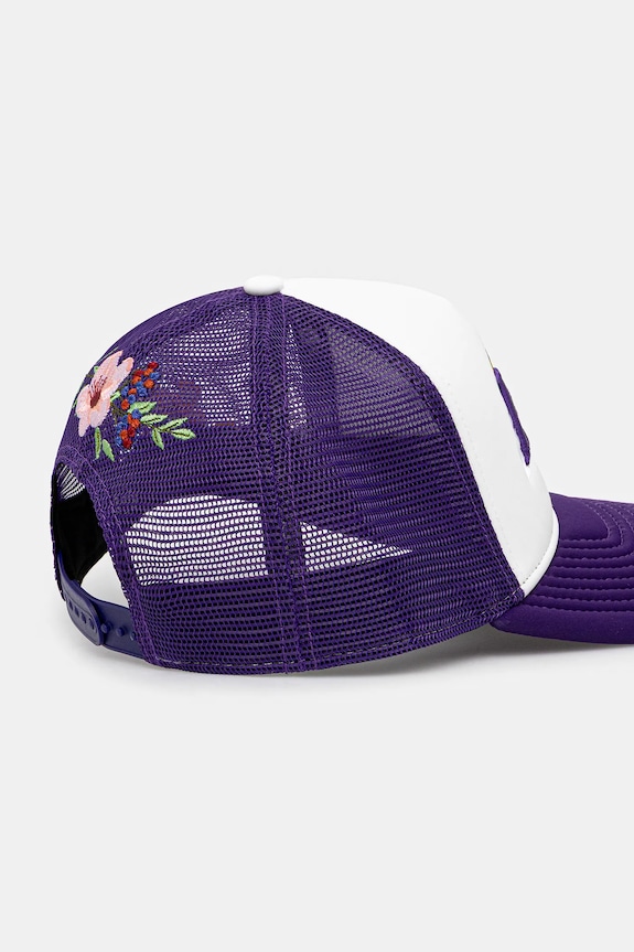 Accessories New Era baseball cap NBA Flower Trucker Lakers 60595278 violet