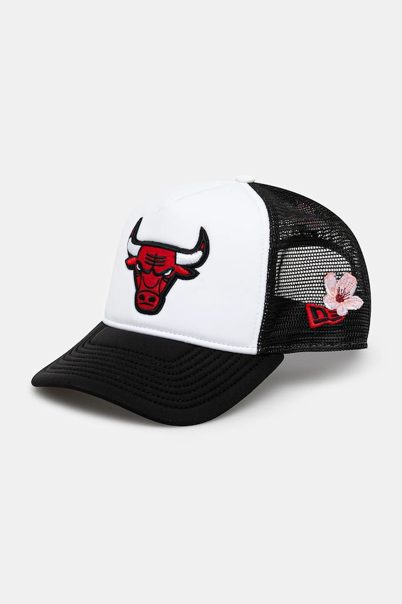 Šiltovka New Era NBA Flower Trucker Bulls vzorovaný čierna 60595281