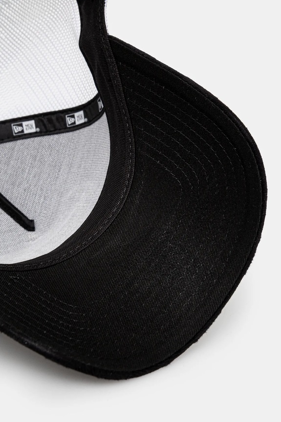 New Era czapka z daszkiem Tonal Check Trucker Bulls czarny 60595264