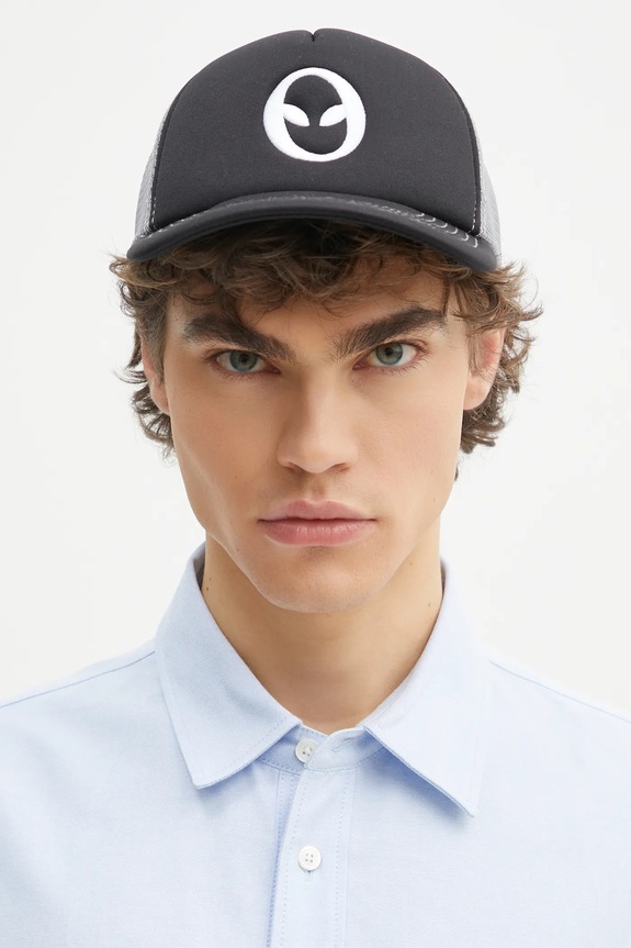 Kapa sa šiltom No Problemo Alien-O Trucker Cap NP9001203 crna