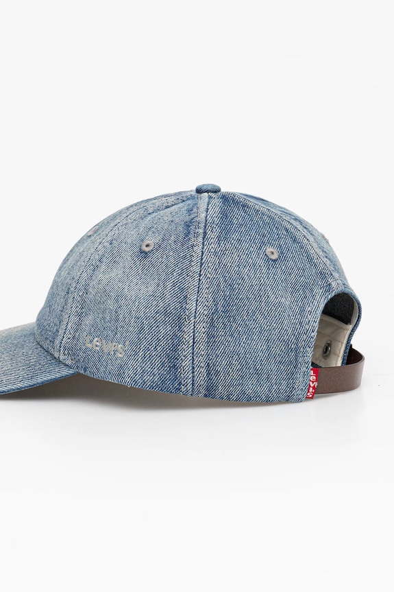 Akcesoria Levi's czapka z daszkiem jeansowa D7589.0020 niebieski