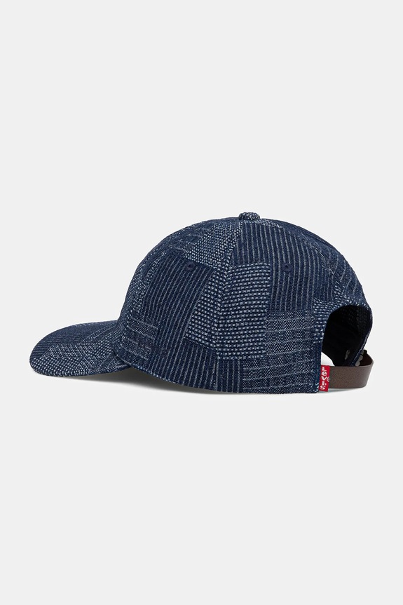 Akcesoria Levi's czapka z daszkiem D7589.0021 granatowy