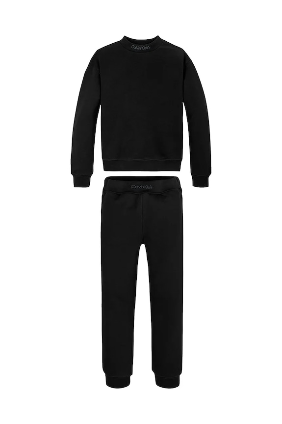 Calvin Klein Jeans gyerek melegítő szett IB0IB02385.128.176.PPYA fekete SS25