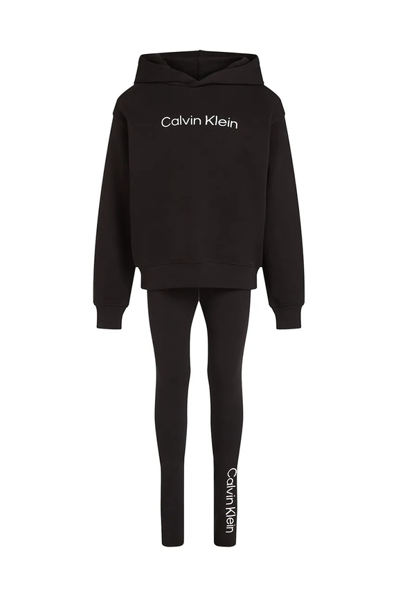 Calvin Klein Jeans gyerek együttes IU0IU00685.104.116.PPYA fekete SS25