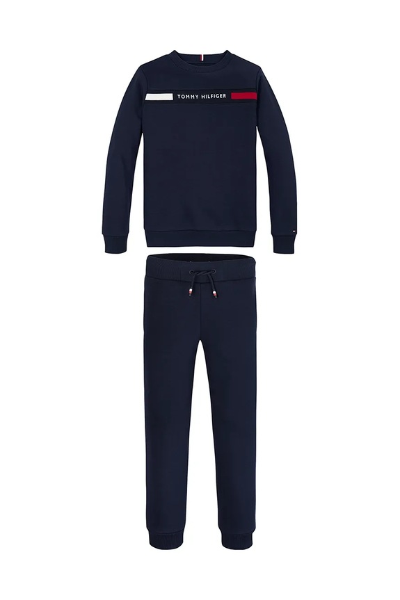 Tommy Hilfiger gyerek melegítő KB0KB09312.128.176.PPYA sötétkék SS25