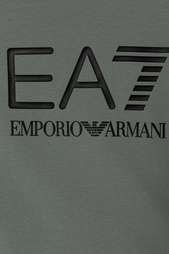 Chłopiec EA7 Emporio Armani komplet bawełniany dziecięcy 7B000043.AF10378 zielony
