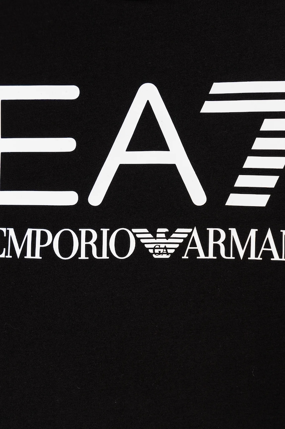 Chłopiec EA7 Emporio Armani komplet bawełniany dziecięcy 7B000043.AF10378 czarny