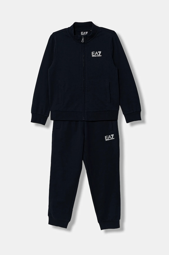 EA7 Emporio Armani komplet trenirka za djecu od pamuka pamuk mornarsko plava 7B000030.AF10380