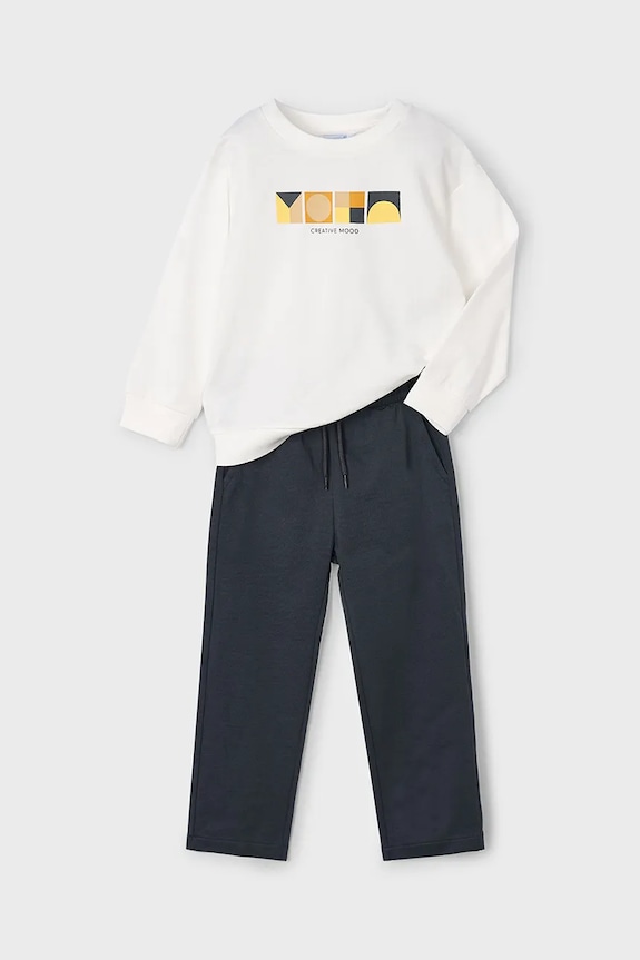 Παιδική φόρμα Mayoral στάμπα μπεζ 3879.5D.Mini.PPYA