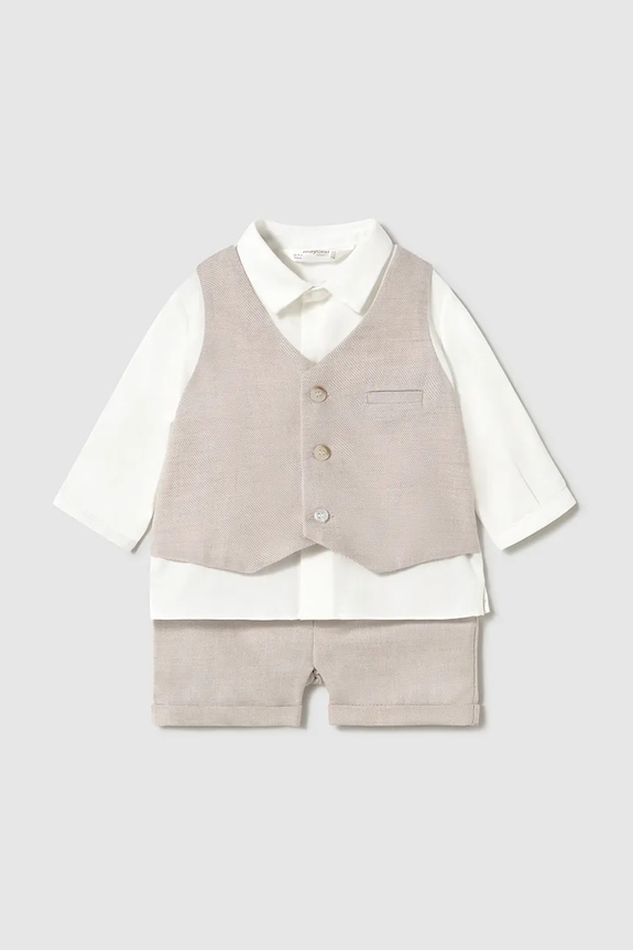 Mayoral Newborn set per bambini maglia beige 1212.1F.Newborn.PPYH