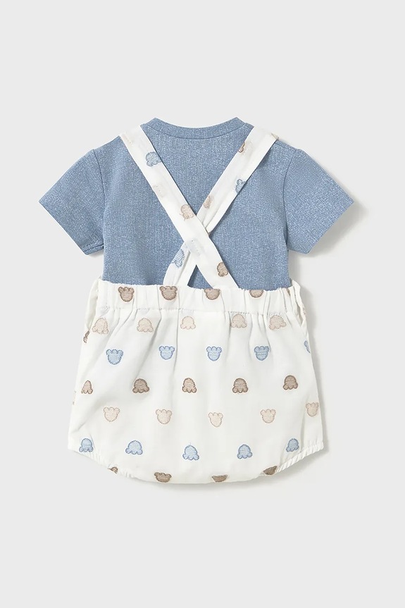 Mayoral Newborn compleu bebe 1608.1F.Newborn.PPYH albastru SS25