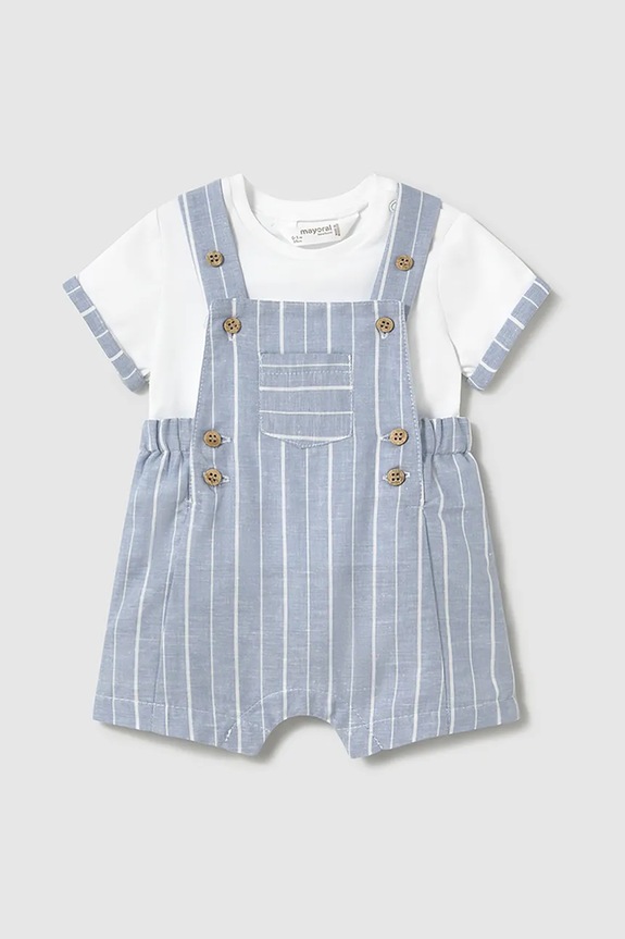 Mayoral Newborn compleu bebe panza albastru 1621.1M.Newborn.PPYH