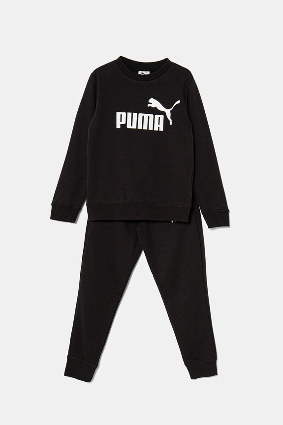 Puma dres dziecięcy ESS No.1 Logo Crew Sweat Suit TR dzianina czarny 686296