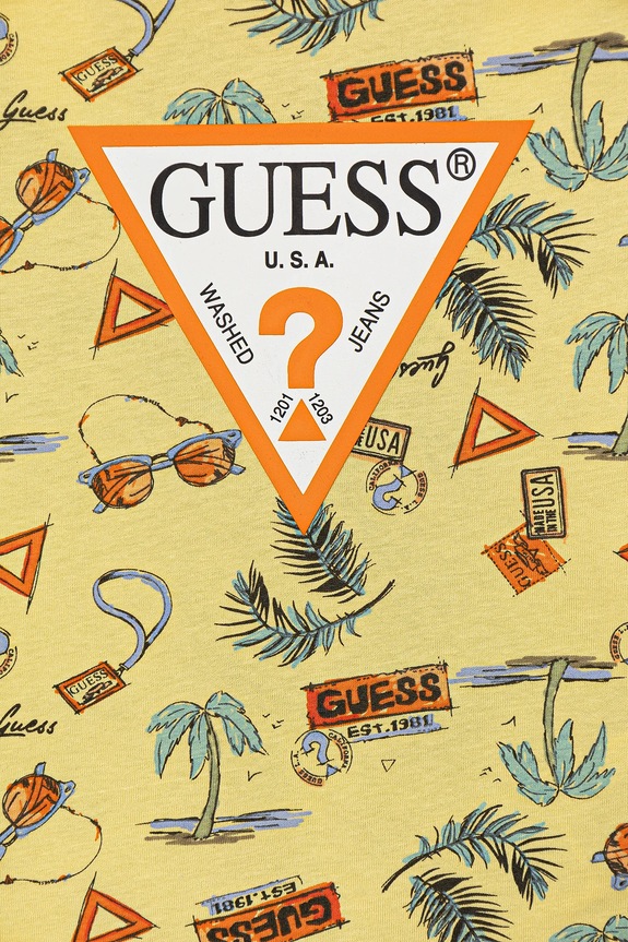 Guess compleu copii galben N5GG00.K8HM4.PPYA