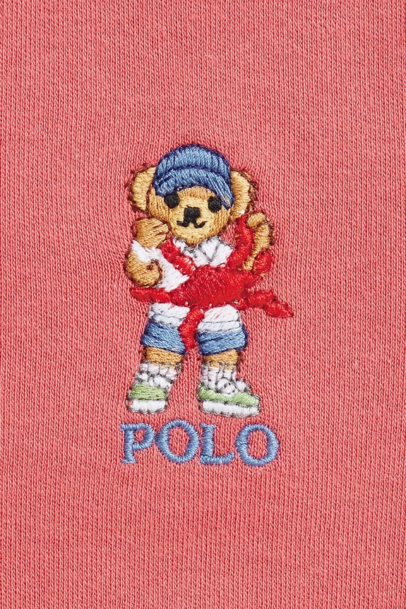 CHLAPEC Dětská bavlněná souprava Polo Ralph Lauren 320965274001 růžová