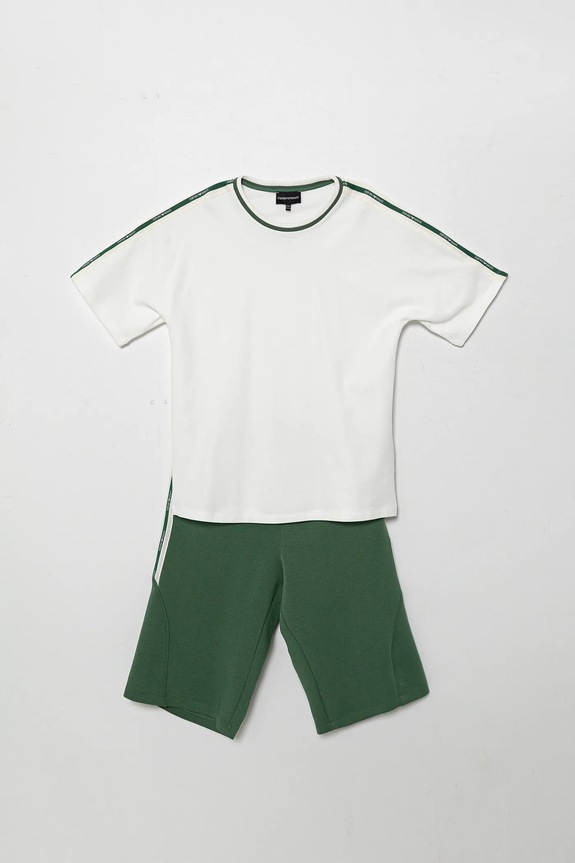 Dětská souprava Emporio Armani EB000150.AF10497 zelená SS25