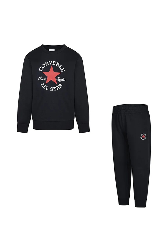 Converse gyerek melegítő nyomtatásos fekete 9CG574