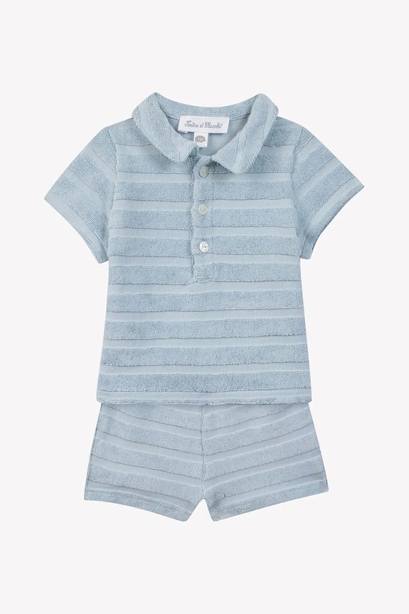 Komplet za dojenčka Tartine et Chocolat Z elastanom modra CA37050.67.74