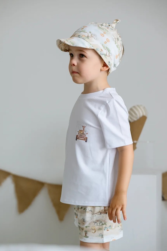 Παιδικό σετ Jamiks DIOS II εμπριμέ μπεζ DIOS.II.ba.Kom.JLH120.B