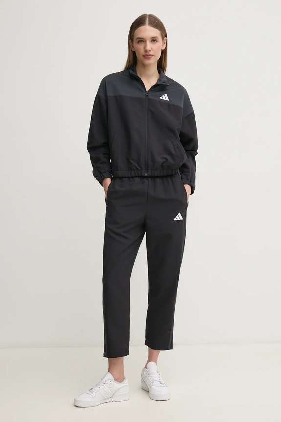 Trenirka adidas BOLDBLOCK Tkanina črna JF3387